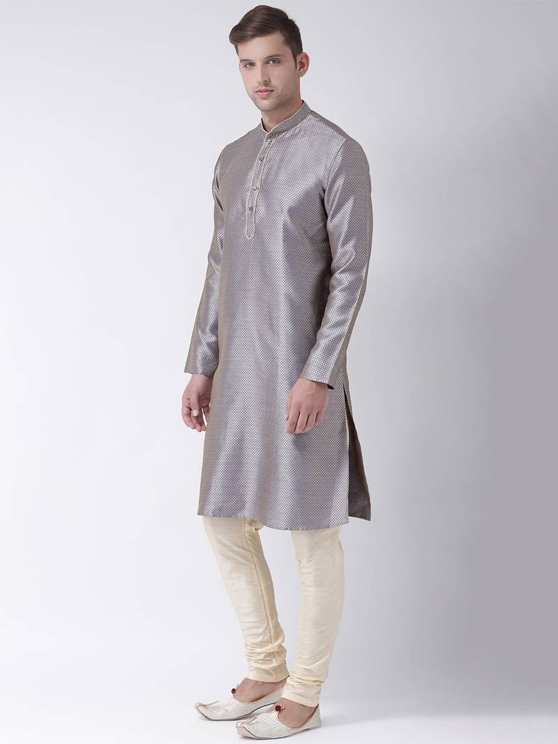 Tabard Kurta and Churidar Set For Men