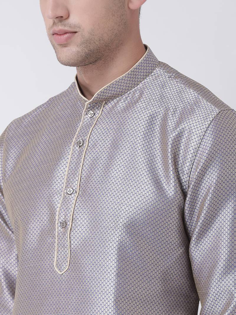 Tabard Kurta and Churidar Set For Men