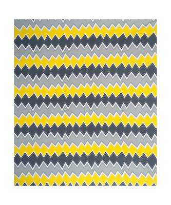 Yellow 104 TC Cotton Printed Double Bedsheet with 2 Pillow Covers 4