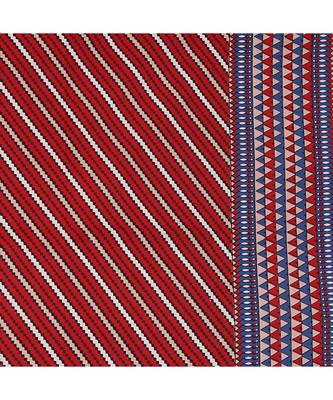 Red 104 TC Cotton Printed Double Bedsheet with 2 Pillow Covers 2