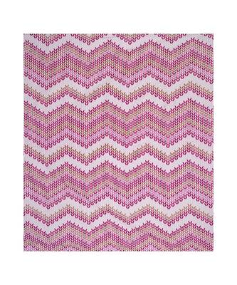 Purple 104 TC Cotton Printed Double Bedsheet with 2 Pillow Covers 4