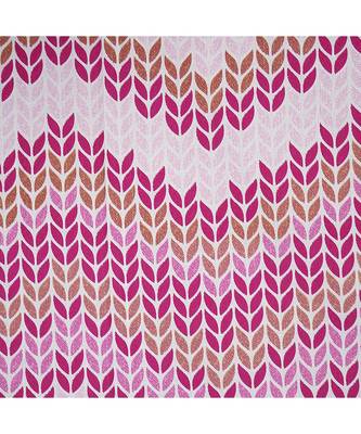 Purple 104 TC Cotton Printed Double Bedsheet with 2 Pillow Covers 5