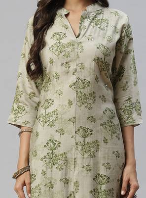 Green printed cotton ethnic-kurtis 5