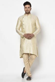 Tabard Kurta and Churidar Set For Men