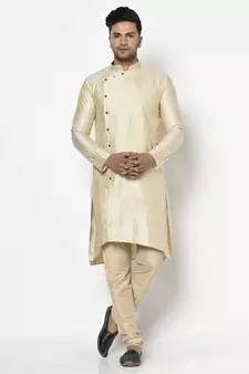 Tabard Kurta and Churidar Set For Men