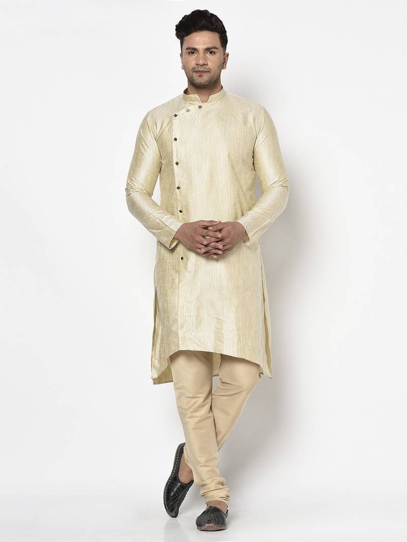 Tabard Kurta and Churidar Set For Men
