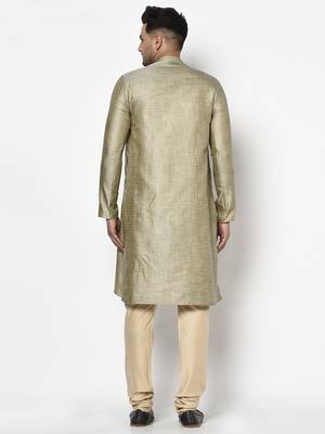 Tabard Kurta and Churidar Set For Men 3