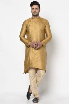 Tabard Kurta and Churidar Set For Men