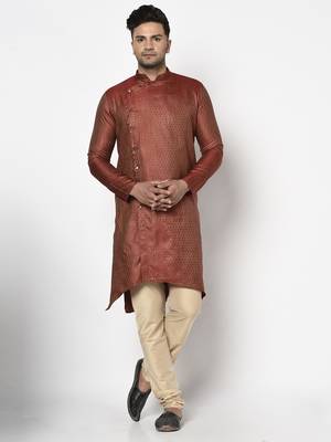Tabard Kurta and Churidar Set For Men 1