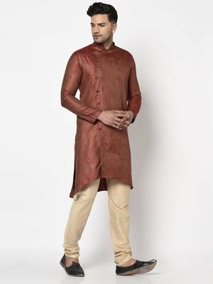 Tabard Kurta and Churidar Set For Men 2