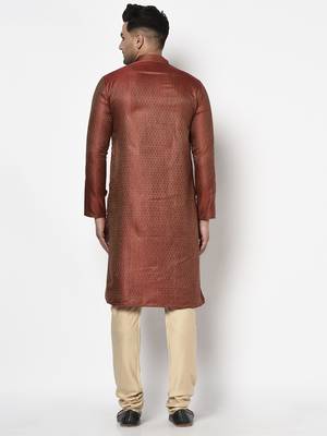 Tabard Kurta and Churidar Set For Men 4