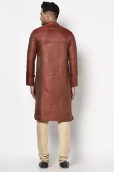 Tabard Kurta and Churidar Set For Men