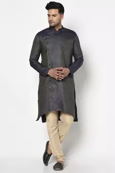 Tabard Kurta and Churidar Set For Men