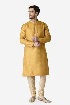 Tabard Kurta and Churidar Set For Men