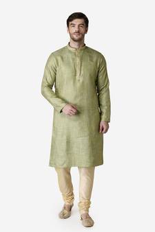 Tabard Kurta and Churidar Set For Men