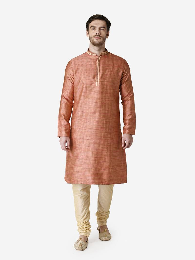 Tabard Kurta and Churidar Set For Men