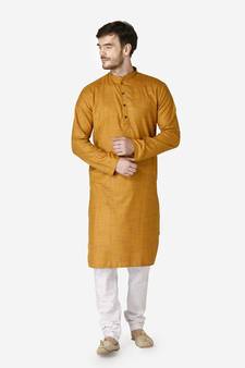 Tabard Kurta and Churidar Set For Men