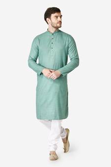 Tabard Kurta and Churidar Set For Men
