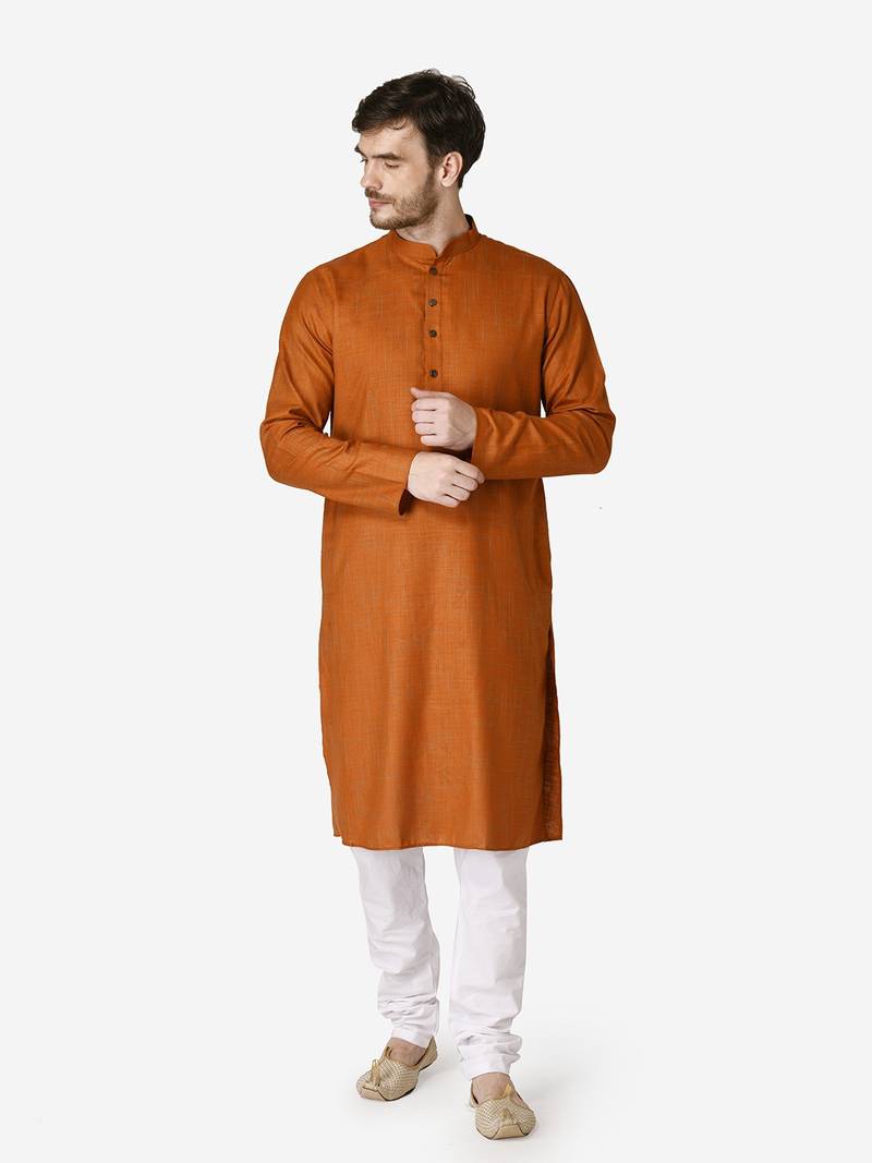 Tabard Kurta and Churidar Set For Men