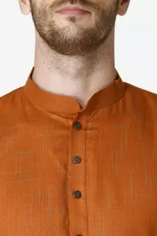 Tabard Kurta and Churidar Set For Men
