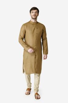 Tabard Kurta and Churidar Set For Men