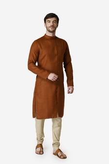 Tabard Kurta and Churidar Set For Men