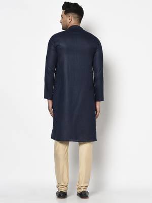 Tabard Kurta and Churidar Set For Men 4