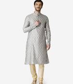 Tabard Kurta and Churidar Set For Men
