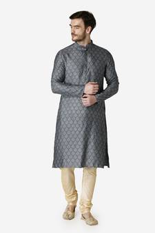 Tabard Kurta and Churidar Set For Men
