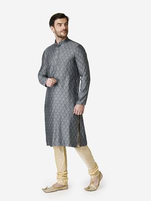 Tabard Kurta and Churidar Set For Men 2