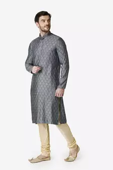 Tabard Kurta and Churidar Set For Men