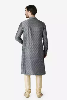 Tabard Kurta and Churidar Set For Men