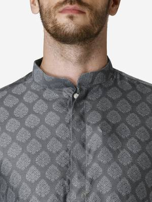 Tabard Kurta and Churidar Set For Men 4