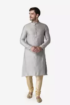 Tabard Kurta and Churidar Set For Men