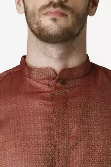 Tabard Kurta and Churidar Set For Men