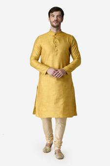 Tabard Kurta and Churidar Set For Men