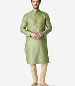 Tabard Kurta and Churidar Set For Men