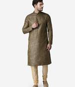Tabard Kurta and Churidar Set For Men