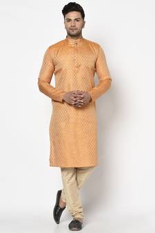 Tabard Kurta and Churidar Set For Men