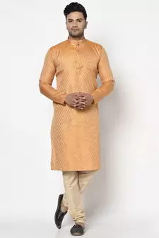 Tabard Kurta and Churidar Set For Men