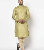 Tabard Kurta and Churidar Set For Men