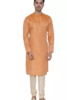 Tabard Kurta and Churidar Set For Men