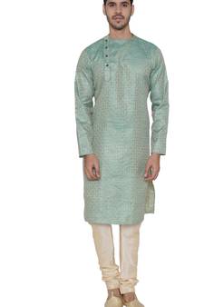 Tabard Kurta and Churidar Set For Men