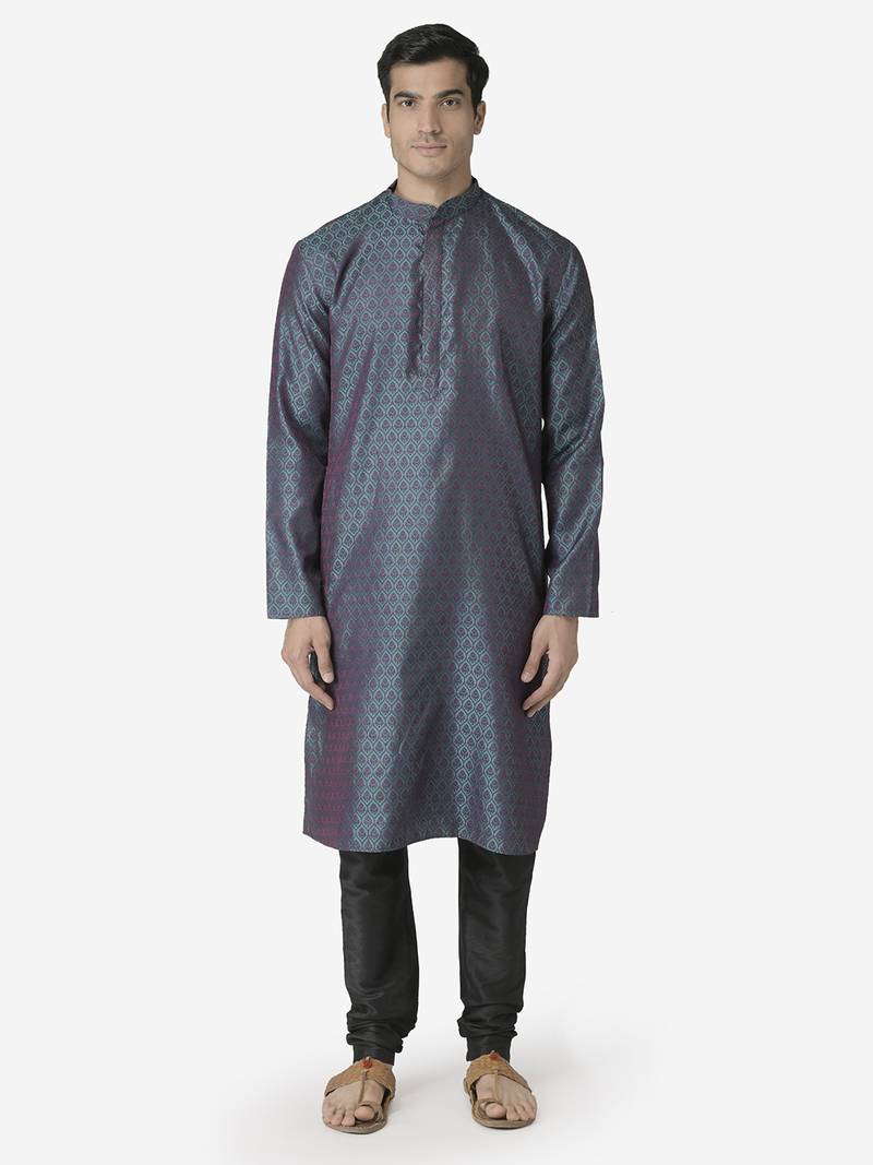 Tabard Kurta and Churidar Set For Men