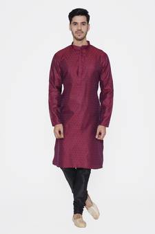 Tabard Kurta and Churidar Set For Men