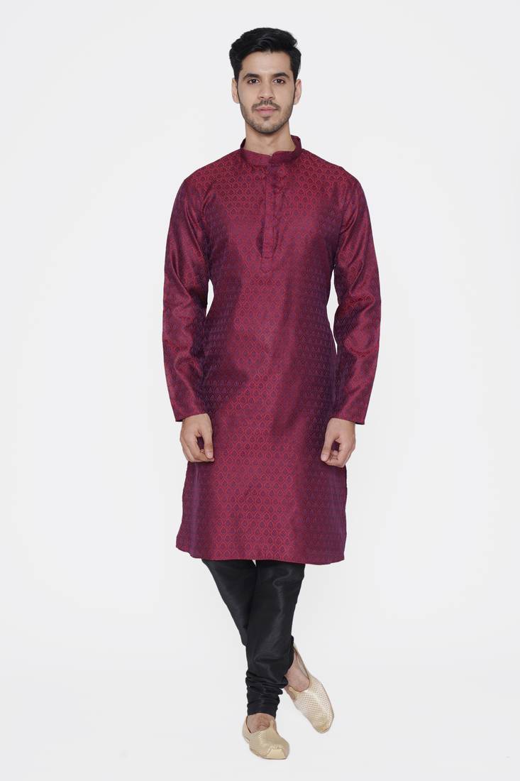 Tabard Kurta and Churidar Set For Men