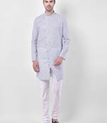 Tabard Kurta and Churidar Set For Men