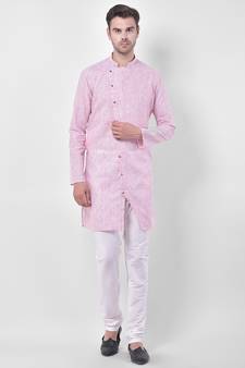 Tabard Kurta and Churidar Set For Men