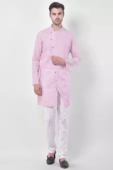 Tabard Kurta and Churidar Set For Men