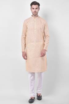 Tabard Kurta and Churidar Set For Men
